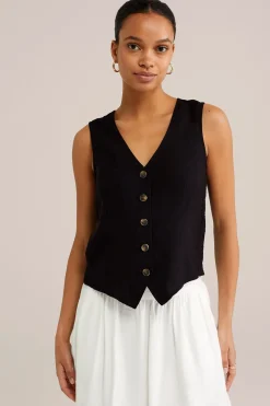 gilet met structuur