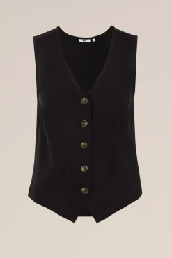 gilet met structuur