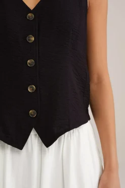 gilet met structuur