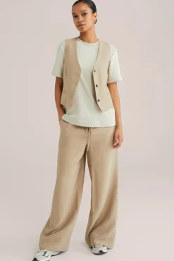 Gilet met structuur