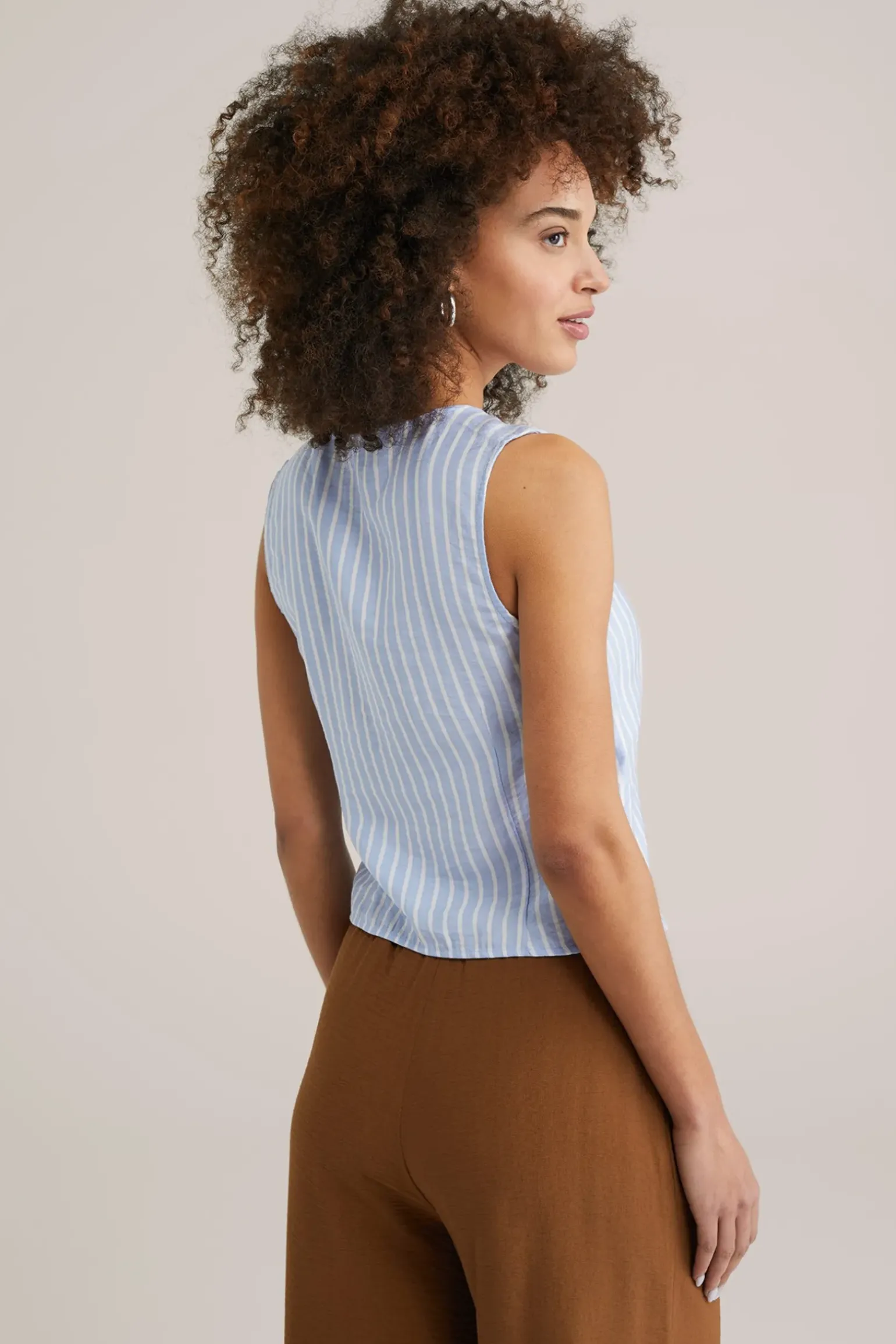 gilet met structuur