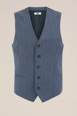 gilet met subtiele streep