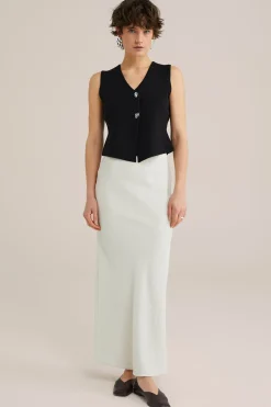 Gilet van kasjmiermix - THE STATEMENT GILET