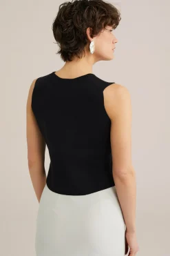 Gilet van kasjmiermix - THE STATEMENT GILET