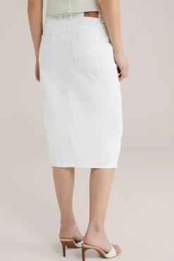 High rise denim rok