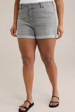 high rise short met comfortstretch - Curve