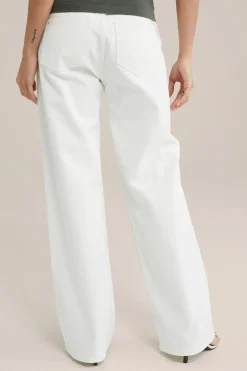 high rise wide leg jeans