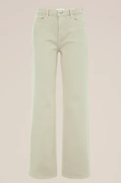 high rise wide leg jeans