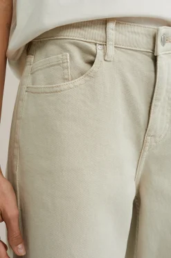 high rise wide leg jeans
