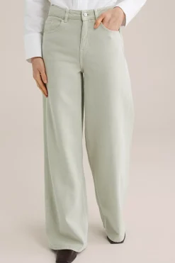 high rise wide leg jeans - THE PALAZZO JEANS
