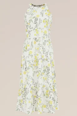 jersey jurk met dessin