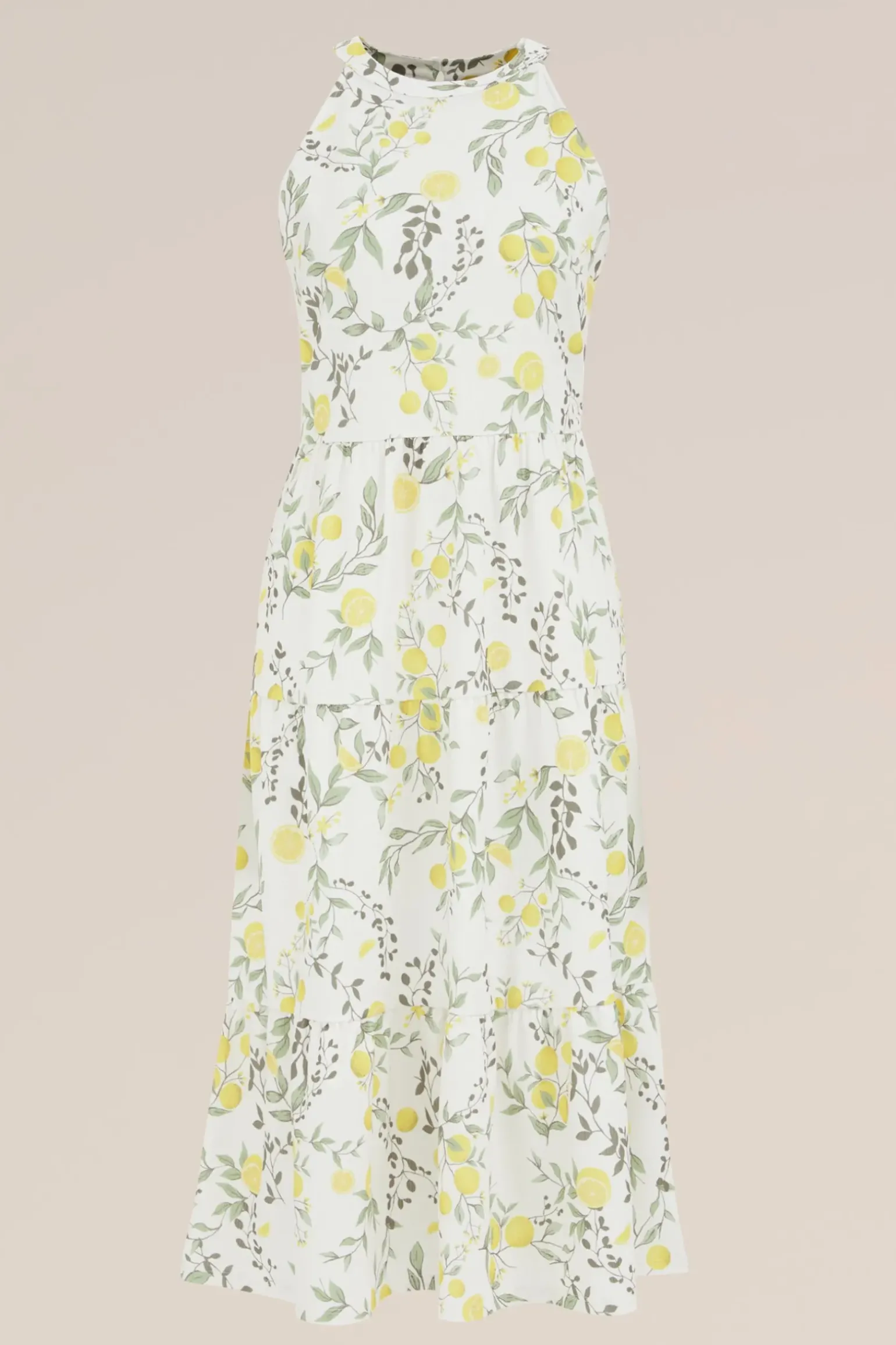 jersey jurk met dessin