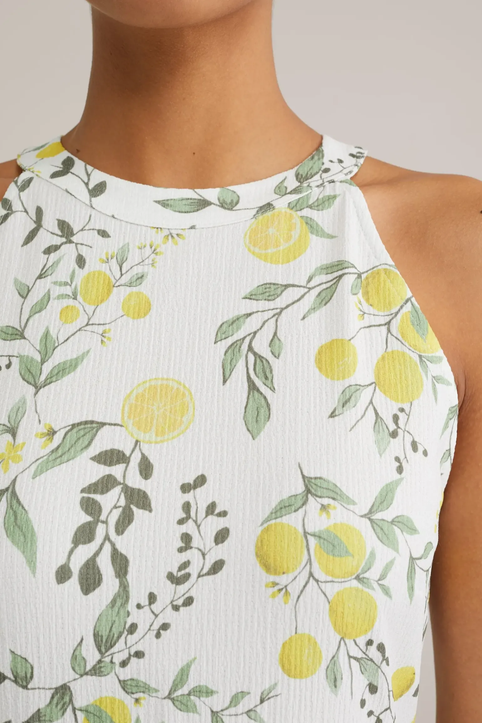 jersey jurk met dessin