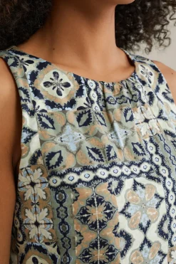 Jersey jurk met dessin