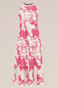 jersey jurk met dessin