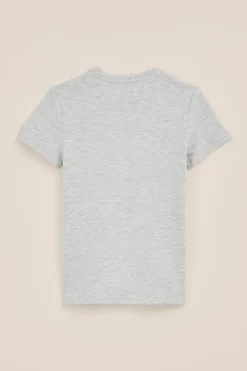 Jongens basic T-shirt met ronde hals