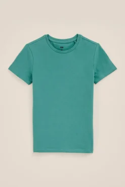 Jongens basic T-shirt met ronde hals