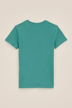 Jongens basic T-shirt met ronde hals