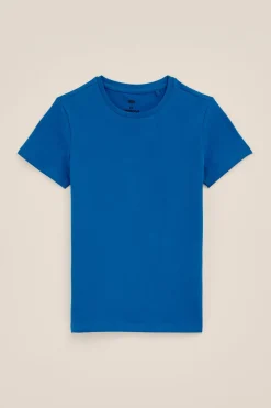 Jongens basic T-shirt met ronde hals