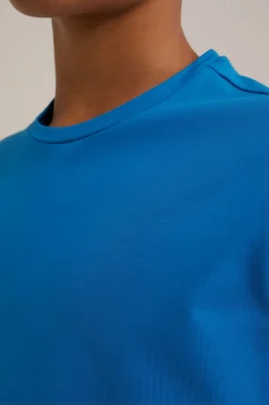 Jongens basic T-shirt met ronde hals
