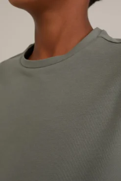 Jongens basic T-shirt met ronde hals