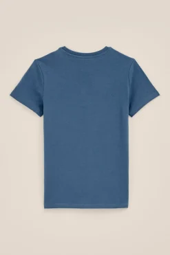 Jongens basic T-shirt met ronde hals