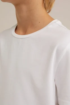 Jongens basic T-shirt met ronde hals