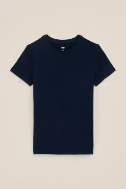 Jongens basic T-shirt met ronde hals
