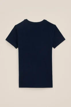 Jongens basic T-shirt met ronde hals