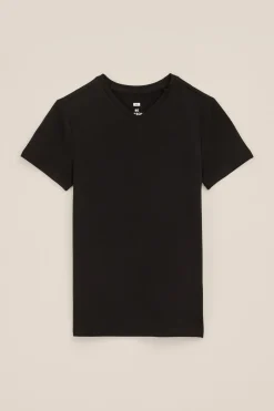 Jongens basic T-shirt met V-hals