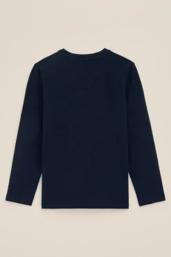 Jongens basic T-shirt met V-hals