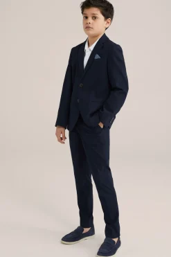 Jongens blazer met structuur