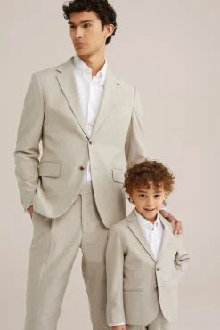 Jongens blazer met structuur