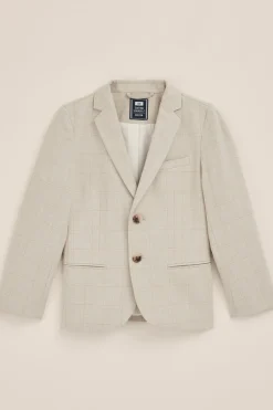 Jongens blazer met structuur