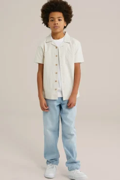 Jongens blouse met dessin