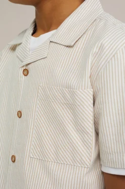 Jongens blouse met dessin