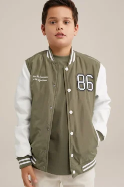 Jongens bomberjack met embroidery