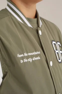 Jongens bomberjack met embroidery