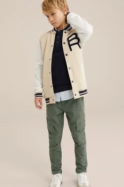 Jongens bombervest met embroidery
