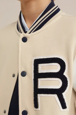 Jongens bombervest met embroidery