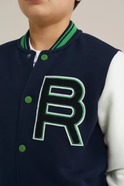 Jongens bombervest met embroidery