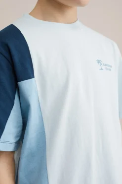 Jongens colourblock T-shirt