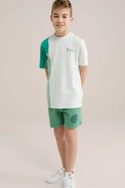 Jongens colourblock T-shirt