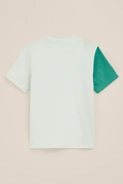 Jongens colourblock T-shirt