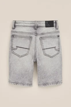 Jongens denim short met stretch