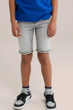 Jongens denim short met stretch