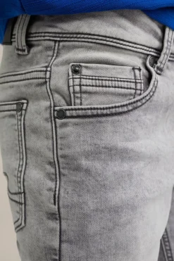 Jongens denim short met stretch