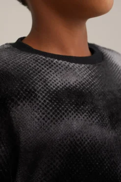 Jongens fleece pyjama met dessin