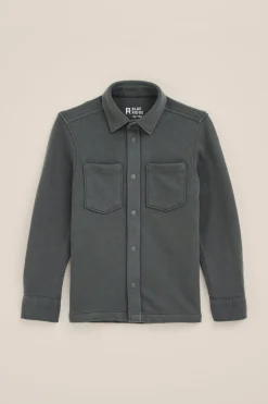 Jongens gebreid smart overshirt van katoenmix