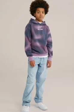 Jongens hoodie met dessin